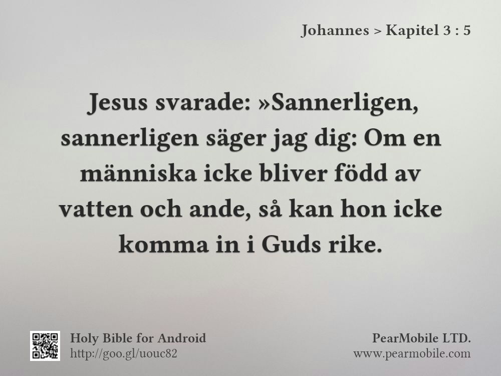 Johannes, Kapitel 3:5